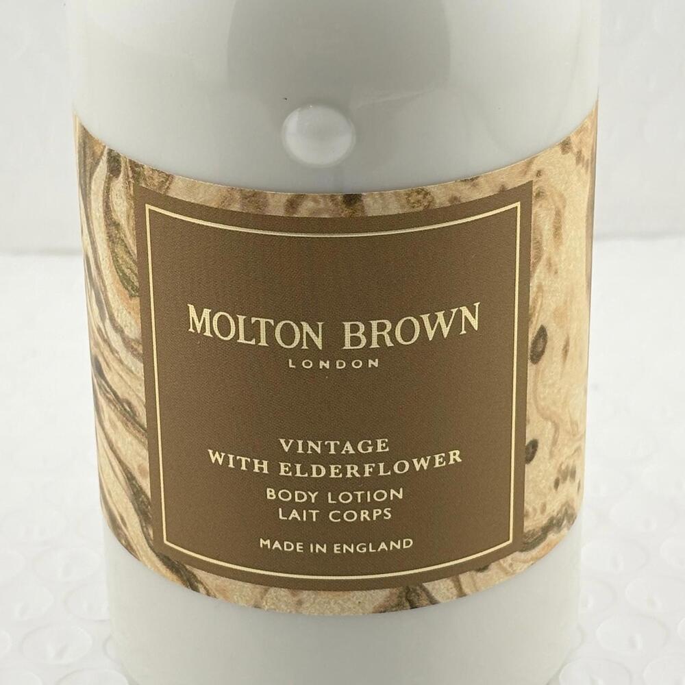 Molton Brown London‎ Unisex 10 Oz Vintage With Elderflower Body Lotion Women's - Picture 4 of 5